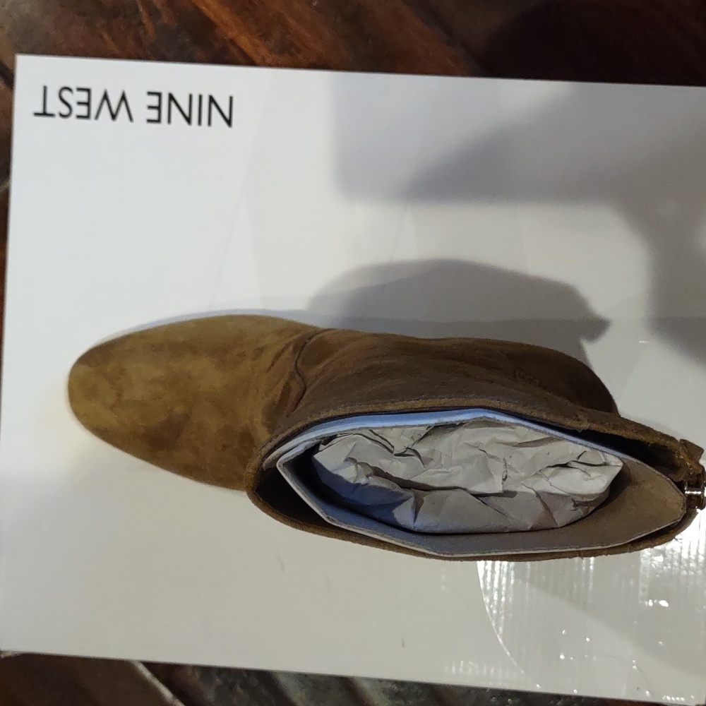 Nine West Brown suede leather boots, new - Picture 2 of 7